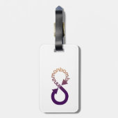 Étiquette À Bagage Balises de bagage (Dos Vertical)