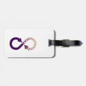 Étiquette À Bagage Balises de bagage (Dos horizontal)