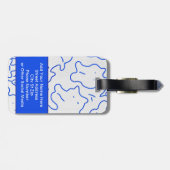 Étiquette À Bagage Balises de bagage (Dos horizontal)