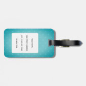 Étiquette À Bagage Balises de bagage Boston Terrier (Dos horizontal)