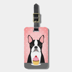 Étiquette À Bagage Balises de bagage Boston Terrier