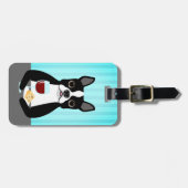 Étiquette À Bagage Balises de bagage Boston Terrier (Devant horizontal)