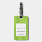 Étiquette À Bagage Balises de bagage Boston Terrier (Dos Vertical)