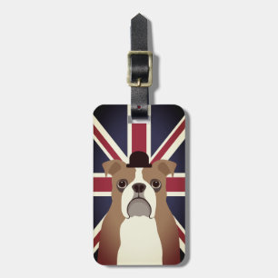 Étiquette À Bagage Balises de bagage Bulldog anglais