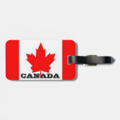 Étiquette À Bagage Balises de bagage canadiennes (Dos horizontal)
