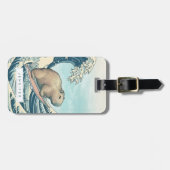 Étiquette À Bagage Balises de bagage Capybara (Devant horizontal)