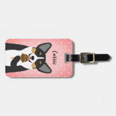 Étiquette À Bagage Balises de bagage Corgi (Devant horizontal)