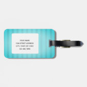 Étiquette À Bagage Balises de bagage Corgi (Dos horizontal)