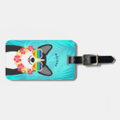 Étiquette À Bagage Balises de bagage Corgi (Devant horizontal)