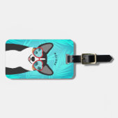 Étiquette À Bagage Balises de bagage Corgi (Devant horizontal)