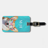 Étiquette À Bagage Balises de bagage Corgi (Devant horizontal)