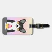 Étiquette À Bagage Balises de bagage Corgi (Devant horizontal)