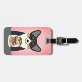 Étiquette À Bagage Balises de bagage Corgi (Devant horizontal)
