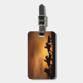 Étiquette À Bagage Balises de bagage Cowboy (Devant Vertical)