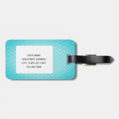 Étiquette À Bagage Balises de bagage Dachshund (Dos horizontal)