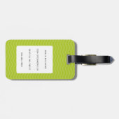 Étiquette À Bagage Balises de bagage Dachshund (Dos horizontal)