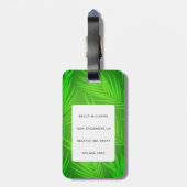 Étiquette À Bagage Balises de bagage Dachshund (Dos Vertical)