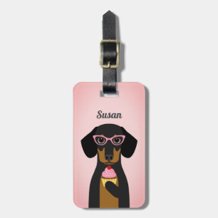 Étiquette À Bagage Balises de bagage Dachshund