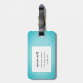 Étiquette À Bagage Balises de bagage Dachshund (Dos Vertical)