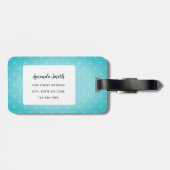 Étiquette À Bagage Balises de bagage Dachshund (Dos horizontal)