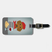 Étiquette À Bagage Balises de bagage Dachshund (Devant horizontal)