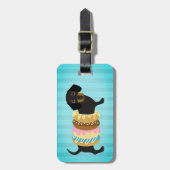 Étiquette À Bagage Balises de bagage Dachshund (Devant Vertical)