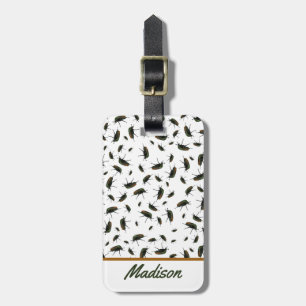 Étiquette À Bagage Balises de bagage de bousier de scarabée