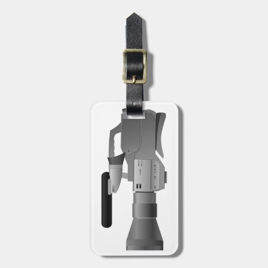 Étiquette À Bagage Balises de bagage de caméra vidéo grande (Devant Vertical)