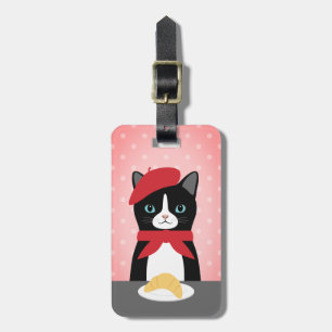 Étiquette À Bagage Balises de bagage de chat