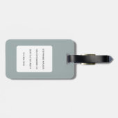 Étiquette À Bagage Balises de bagage de chat (Dos horizontal)