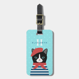 Étiquette À Bagage Balises de bagage de chat