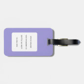 Étiquette À Bagage Balises de bagage de chat (Dos horizontal)