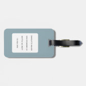 Étiquette À Bagage Balises de bagage de chat (Dos horizontal)