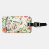 Étiquette À Bagage Balises de bagage de chat (Devant horizontal)