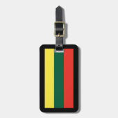 Étiquette À Bagage Balises de bagage de Lituanie (Devant Vertical)