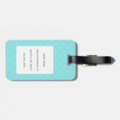 Étiquette À Bagage Balises de bagage de pingouin (Dos horizontal)