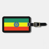 Étiquette À Bagage Balises de bagage d'Éthiopie (Devant horizontal)