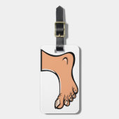 Étiquette À Bagage Balises de bagage d'un pied (Devant Vertical)