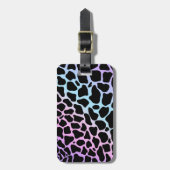 Étiquette À Bagage Balises de bagage multilingue Poster de animal des (Devant Vertical)