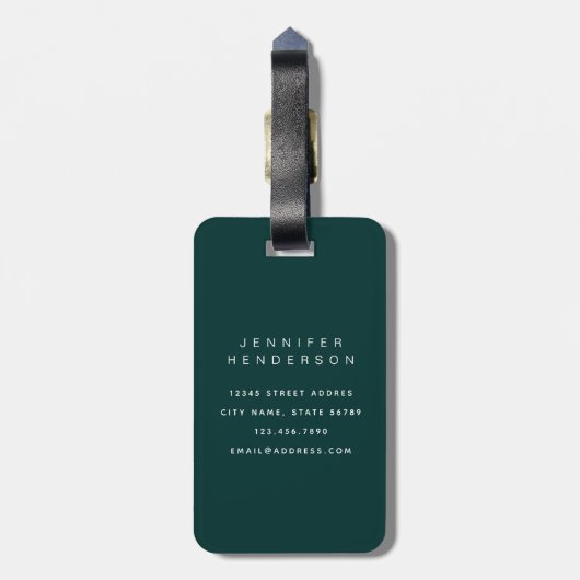 Étiquette À Bagage Balises de bagage Owls (Dos Vertical)