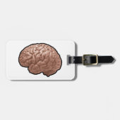 Étiquette À Bagage Balises de bagage pour cerveau humain (Devant horizontal)