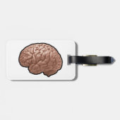 Étiquette À Bagage Balises de bagage pour cerveau humain (Dos horizontal)