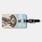 Étiquette À Bagage Balises de bagage pour pointeur germanique (Devant horizontal)