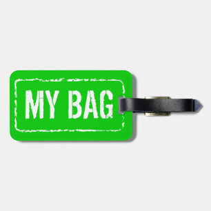 Étiquette À Bagage Balises de bagages colorées Couleurs de Personna