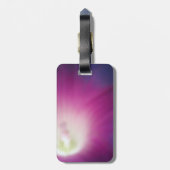 Étiquette À Bagage Balises de bagages de cabine violet (Dos Vertical)