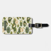 Étiquette À Bagage Balises de bagages de grenouilles (Devant horizontal)