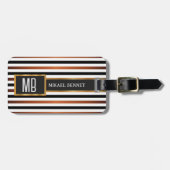 Étiquette À Bagage Balises de bagages de haute qualité pour une ident (Devant horizontal)