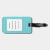 Étiquette À Bagage Balises de bagages Goldendoodle (Dos horizontal)