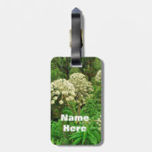 Étiquette À Bagage Balises de bagages photo plante (Dos Vertical)