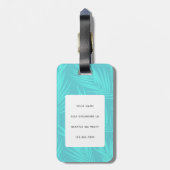 Étiquette À Bagage Balises de bagages Sloth (Dos Vertical)